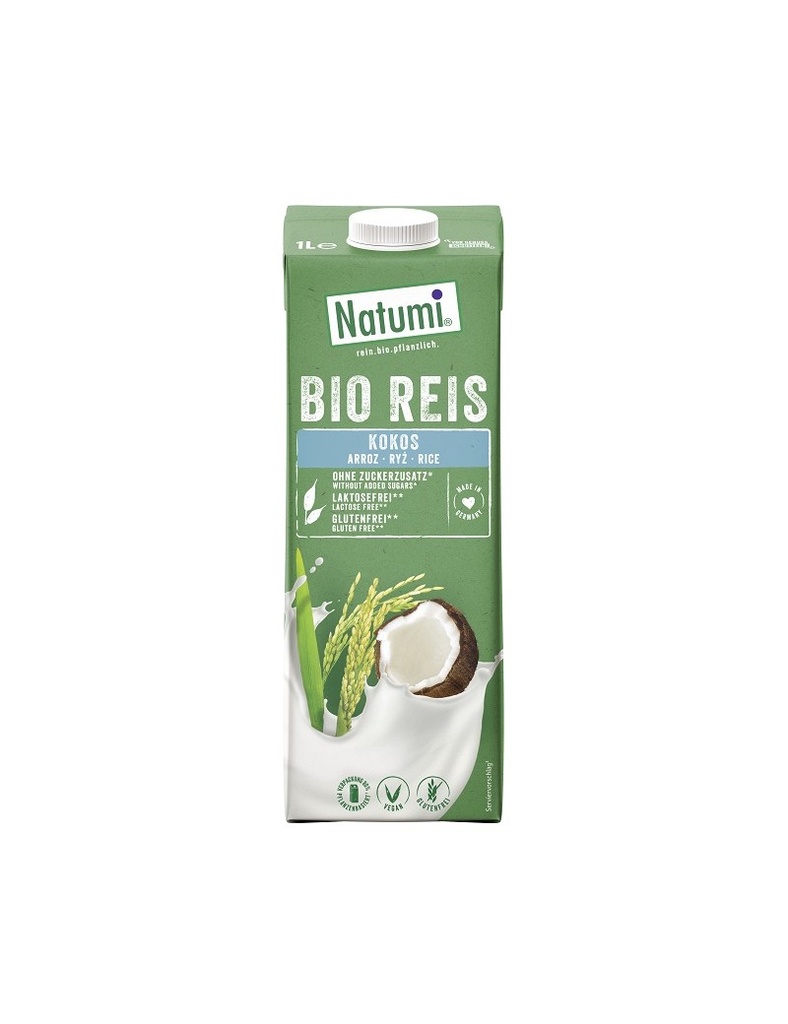 Boisson de riz et coco