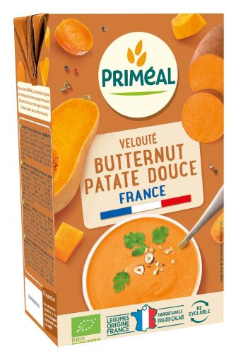 Velouté de patate douce et butternut