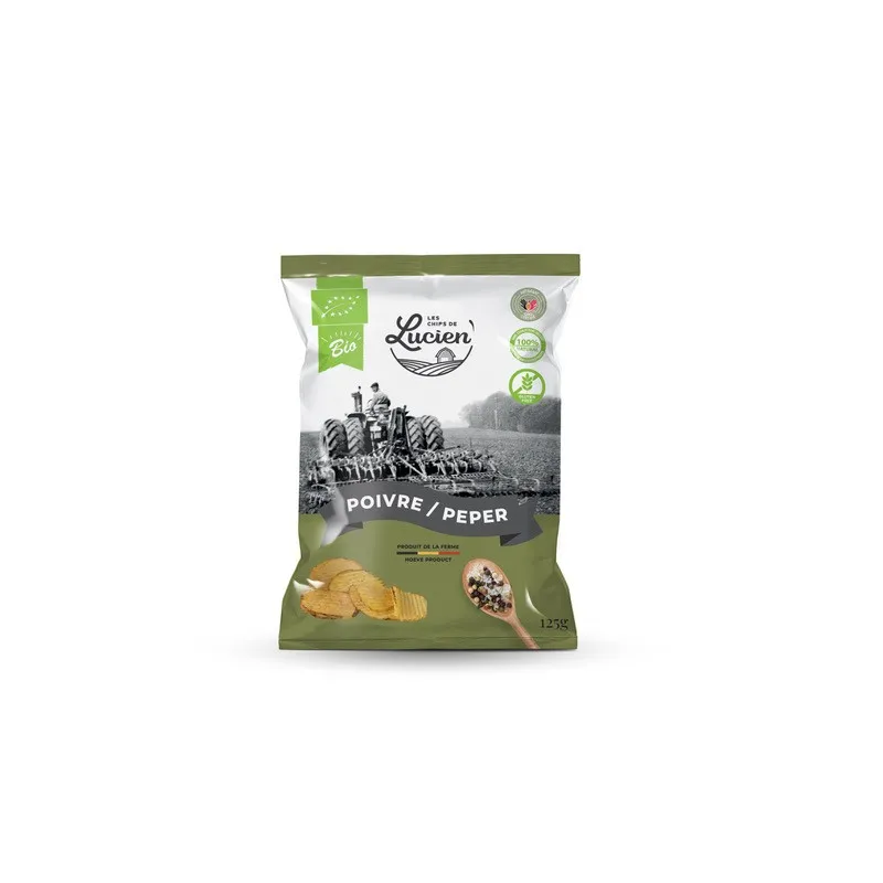 Chips de Lucien - Poivre et sel
