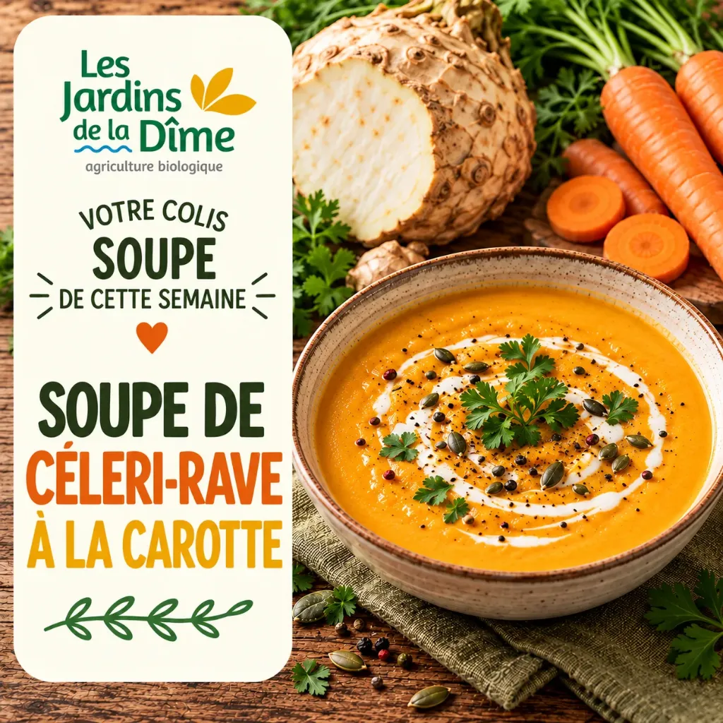 Colis soupe - Céleri-rave à la carotte