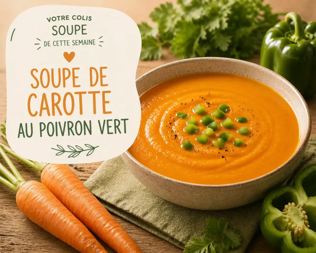 Colis soupe - Carotte au poivron