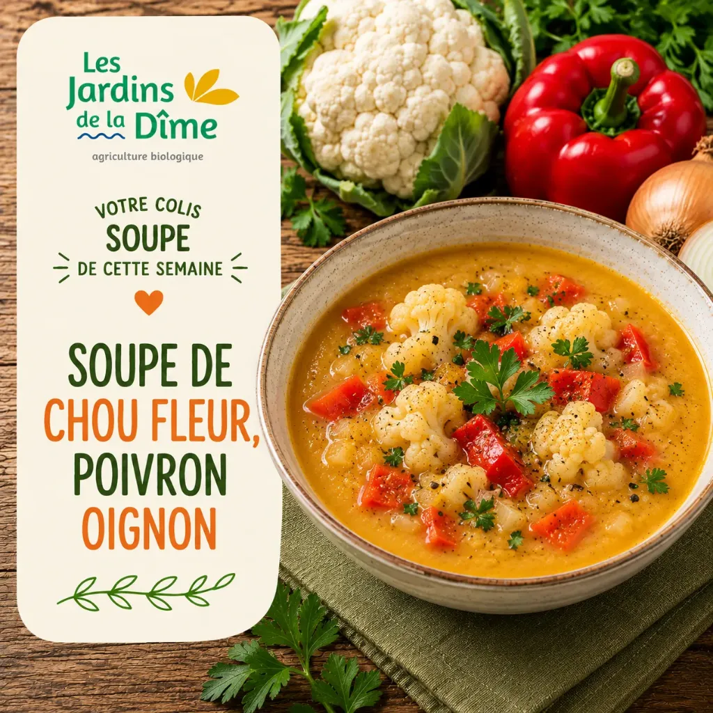 Colis soupe - Chou-fleur aux poivrons