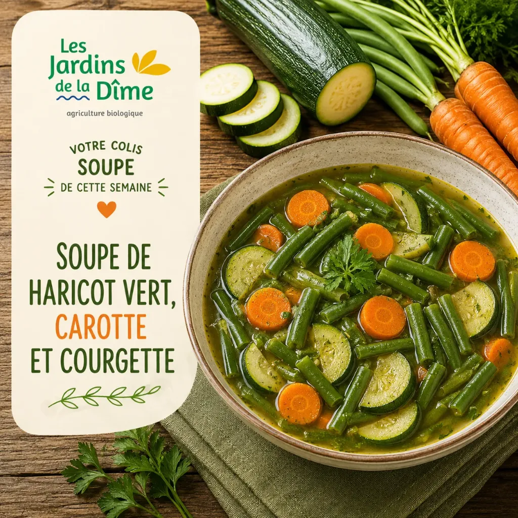 Colis soupe - Haricot à la courgette
