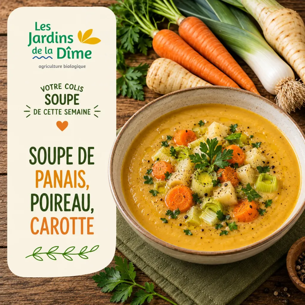 Colis soupe - Panais aux poireaux