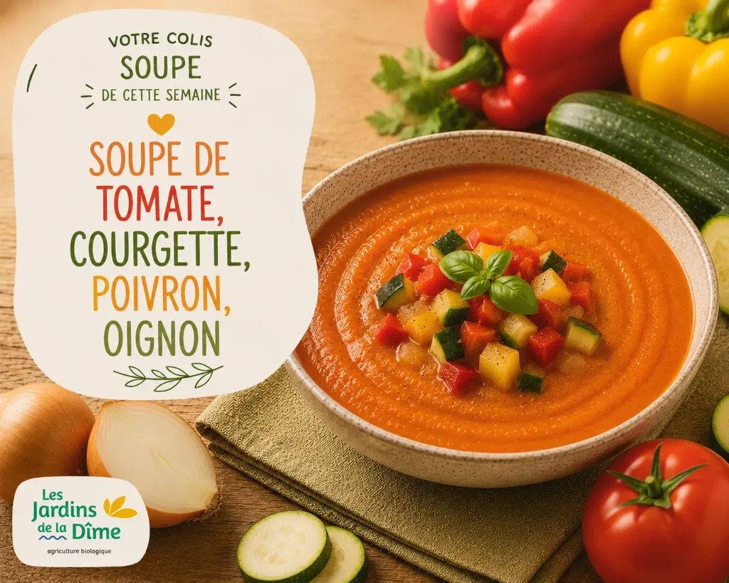Colis soupe - Tomate, courgette, poivron