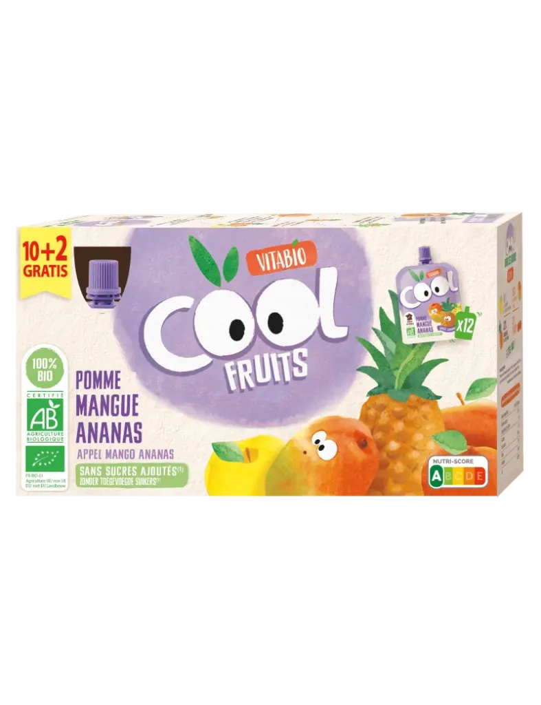 Compote "pomme-mangue-ananas" - Pièce