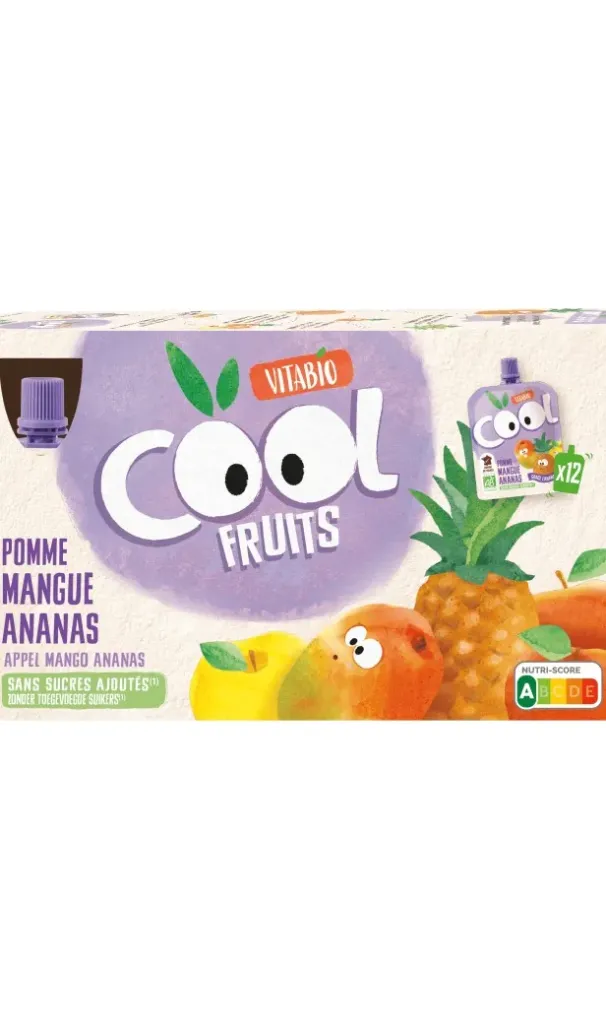 Compote "pomme-mangue-ananas" - Pièce