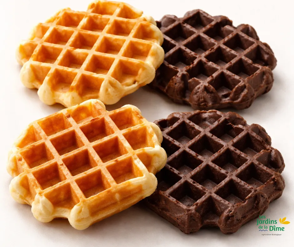 Gaufre au chocolat (par 2)