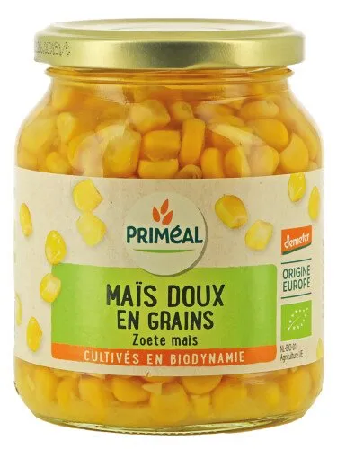 Maïs doux bocal