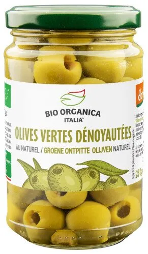 Olive verte dénoyautée