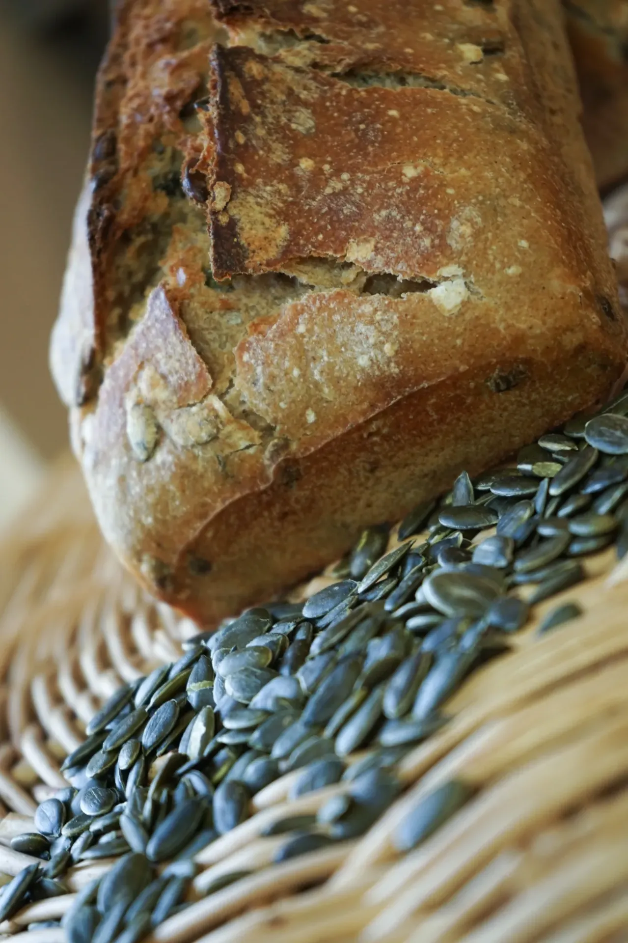 Pain aux graines de courge