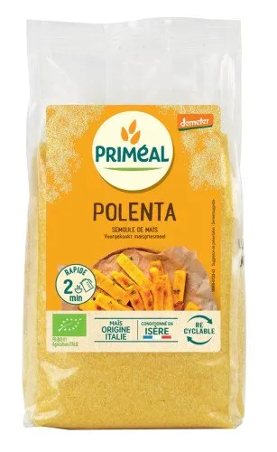 Polenta de semoule de maïs