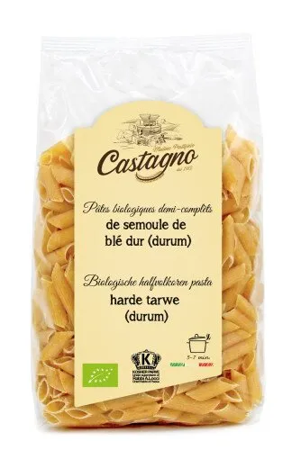 Pâte - Penne mi-complète - 500g