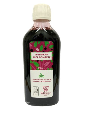 Sirop de baies de sureau