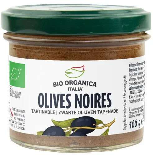 Tapenade d'olive noire