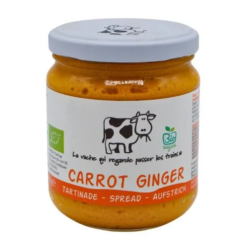 Tartinade carotte gingembre