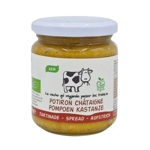 Tartinade au potiron et châtaigne